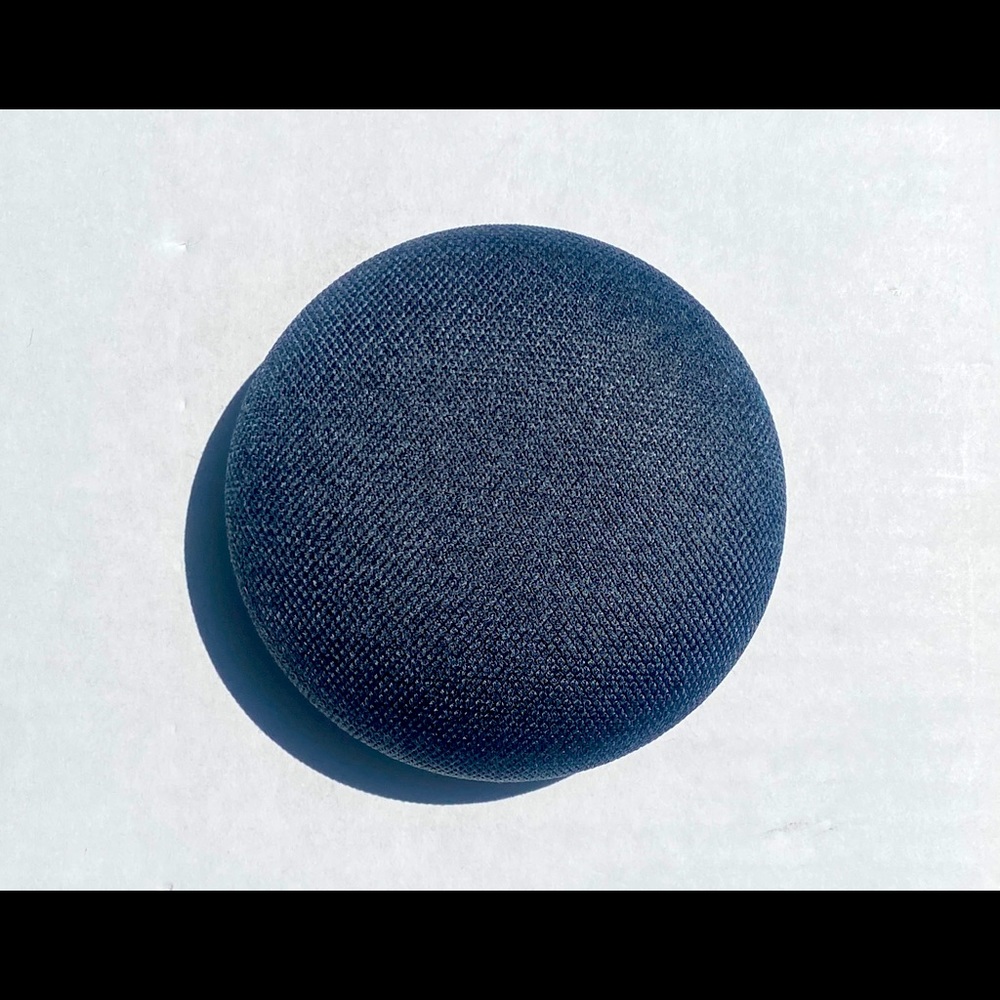 google home mini charcoal